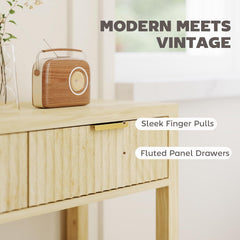 Console Table with Drawers
