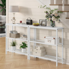 White Console Table