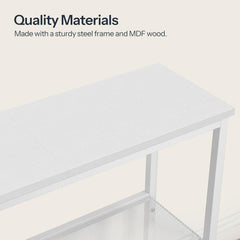 White Console Table