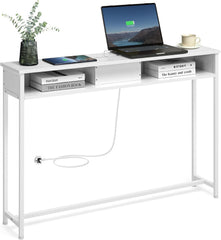 White Console Table