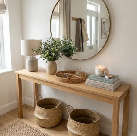 What Should You Put on a Console Table?