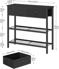 Black Console Table