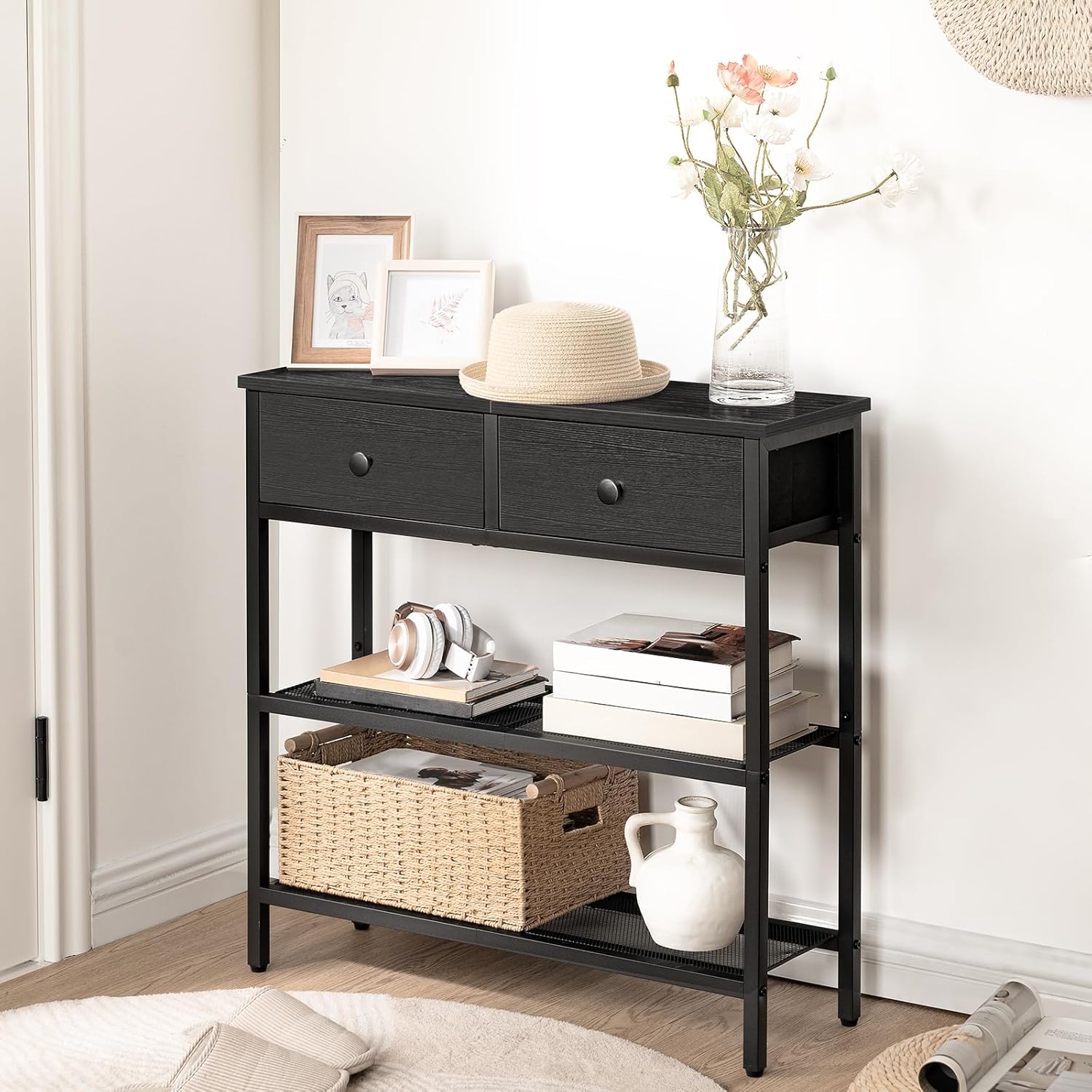 Black Console Table