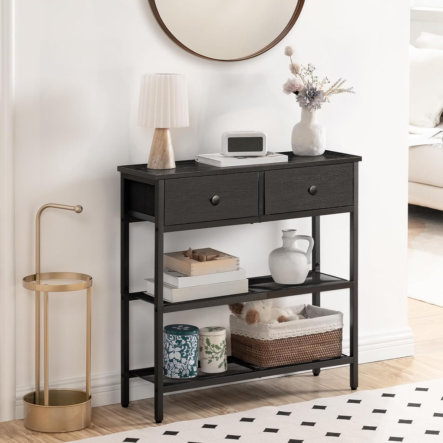 Black Console Table