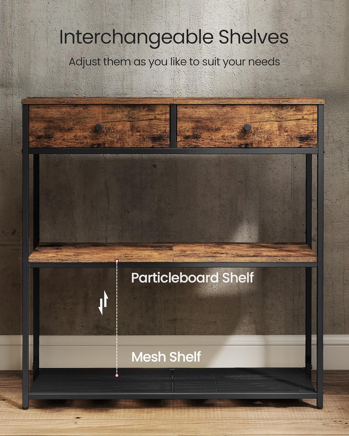 Console Table with Drawers