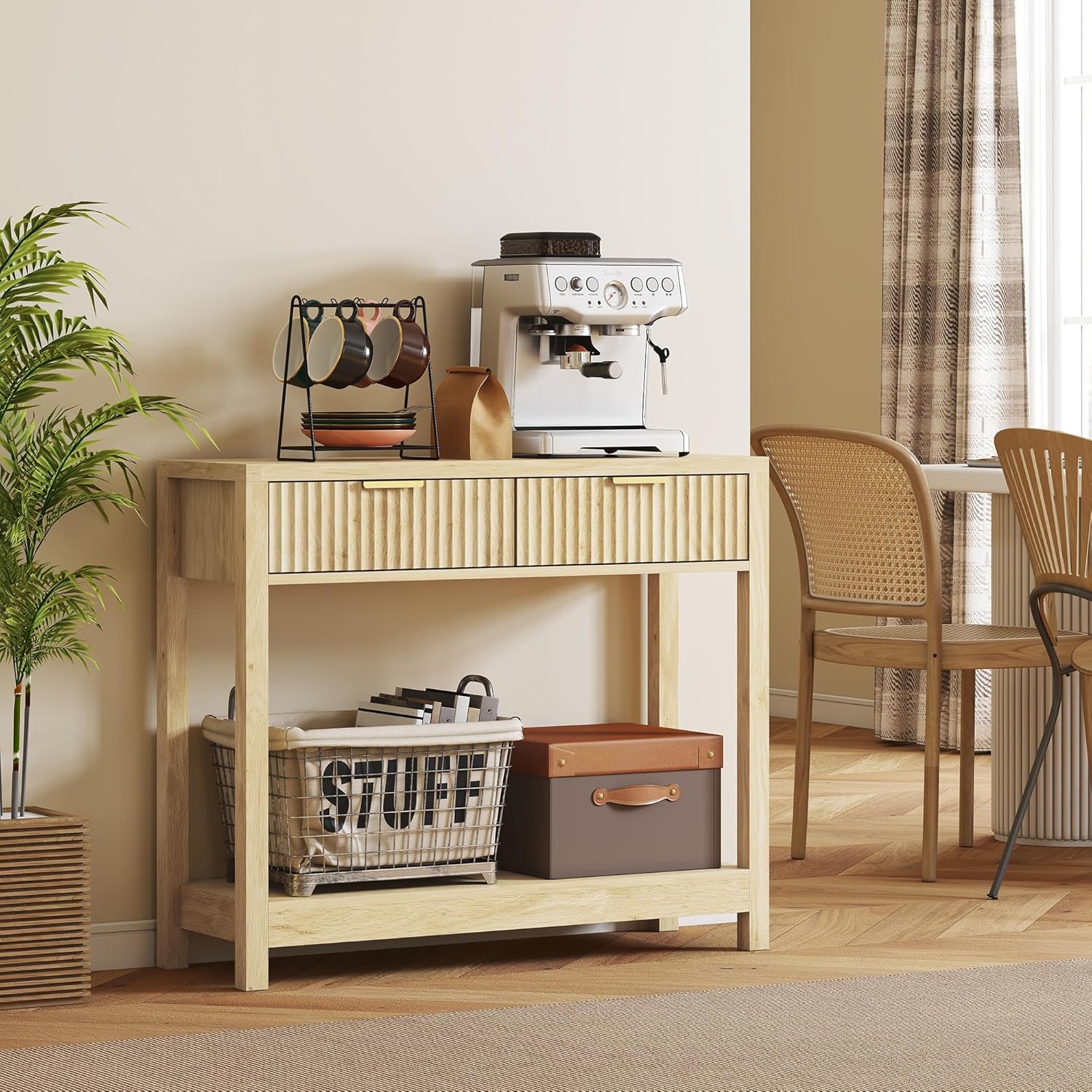 Console Table with Drawers