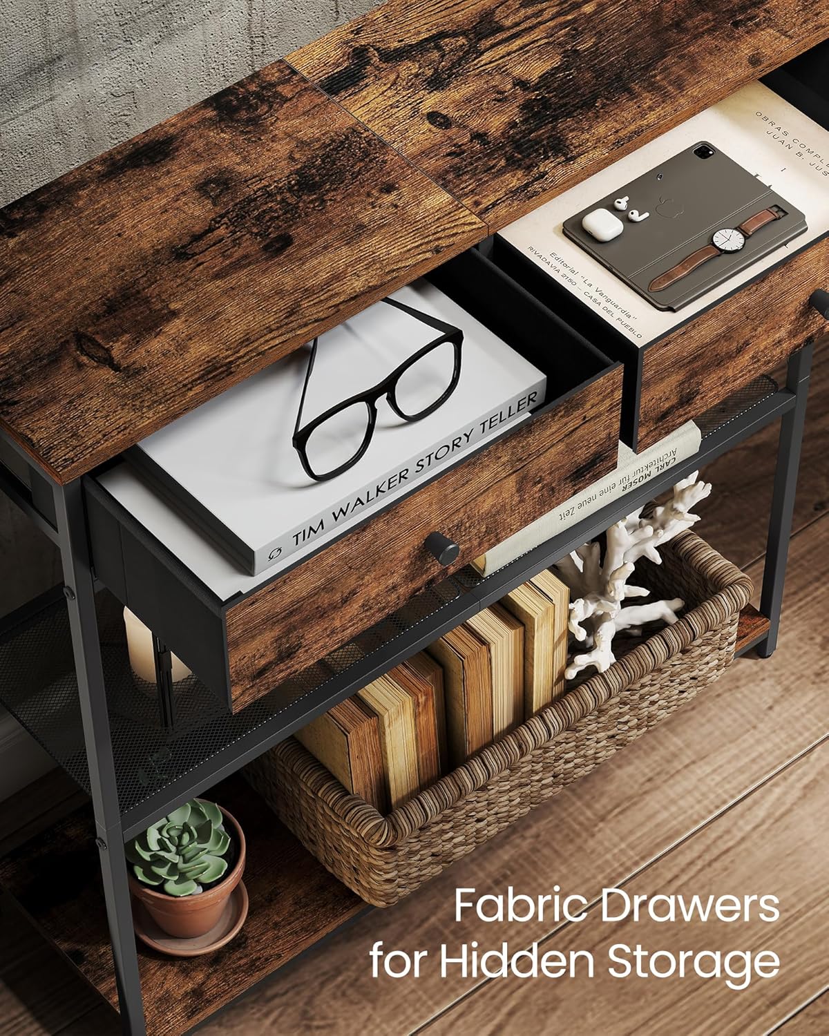 Console Table with Drawers