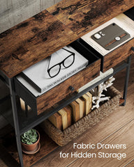 Console Table with Drawers
