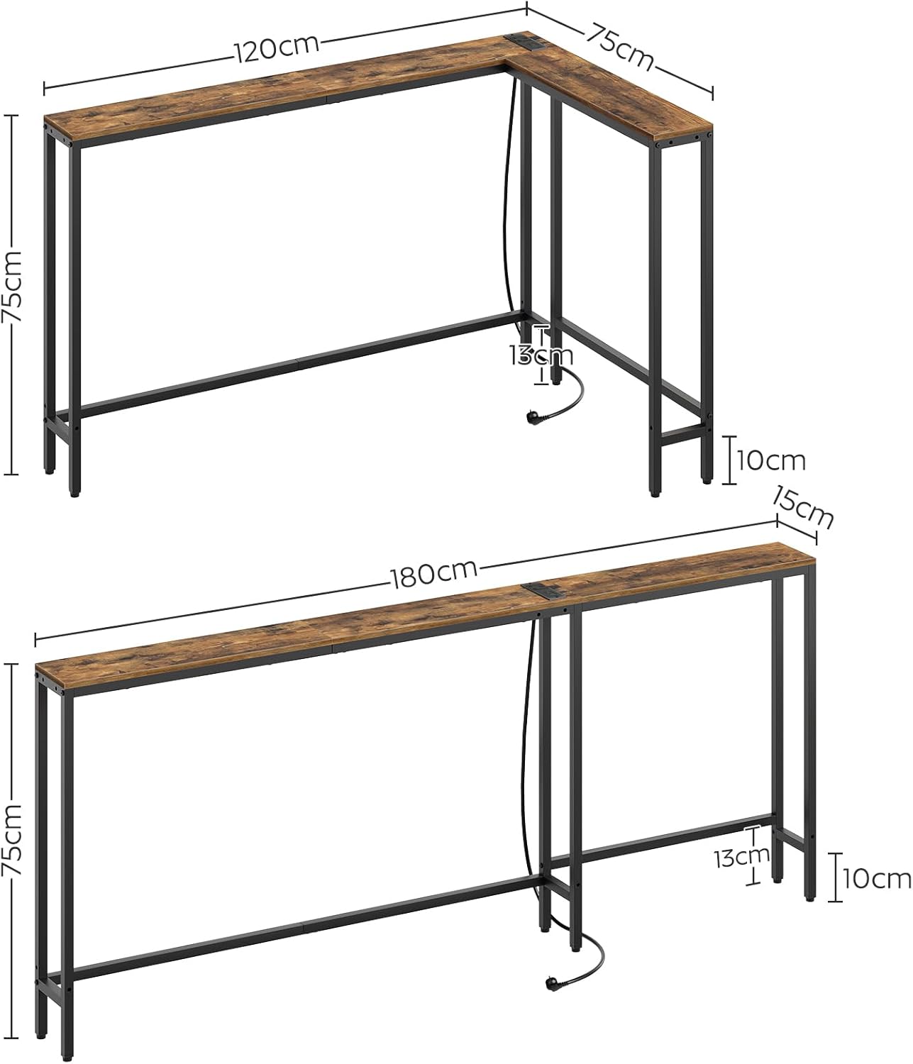 Narrow Console Table