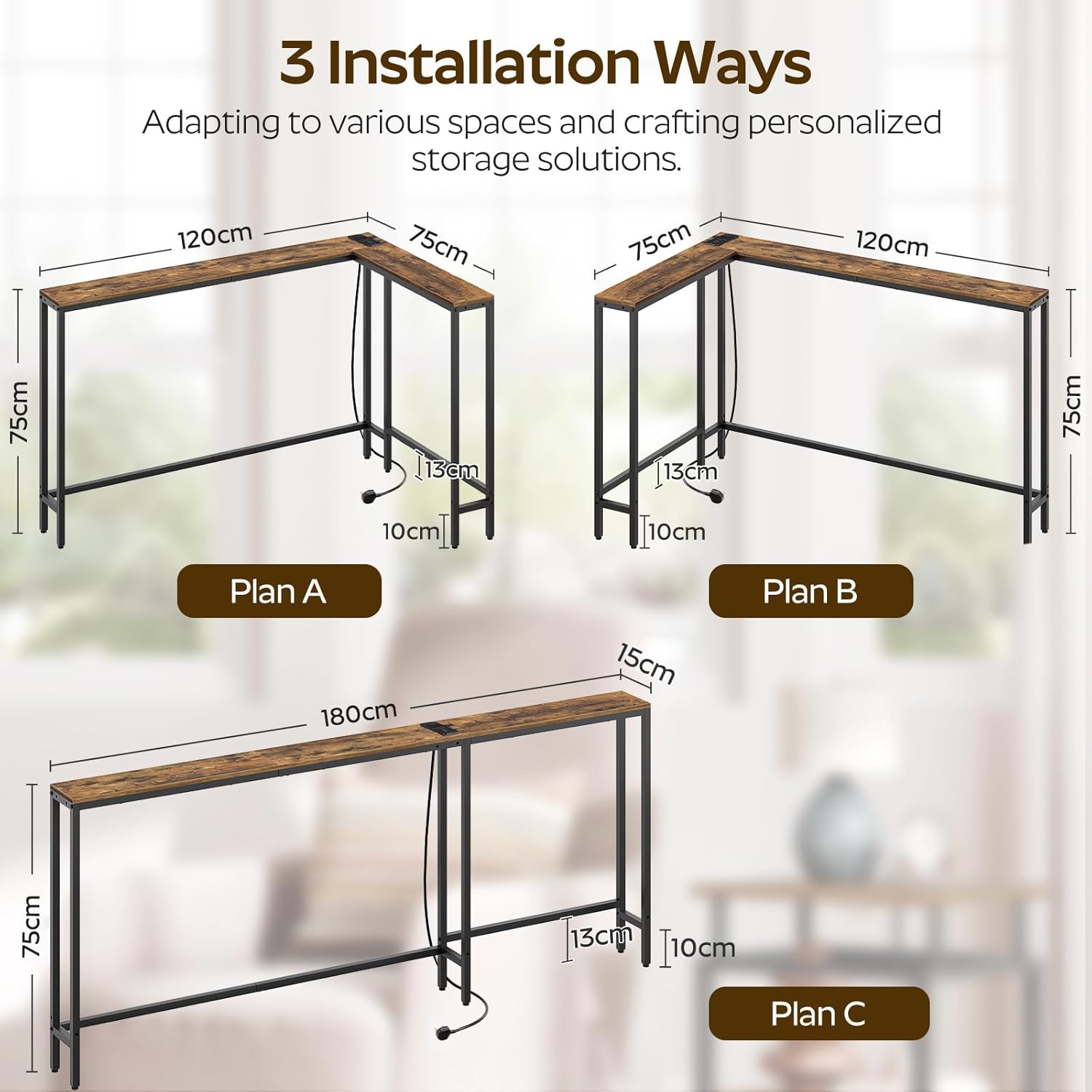 Narrow Console Table