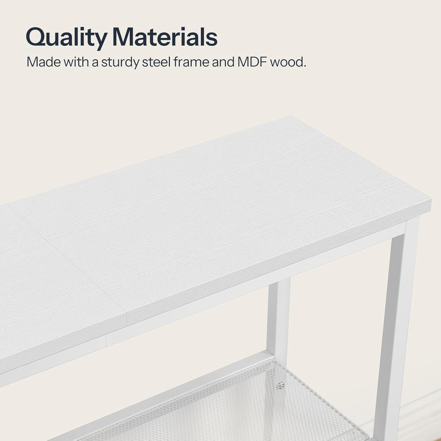 White Console Table