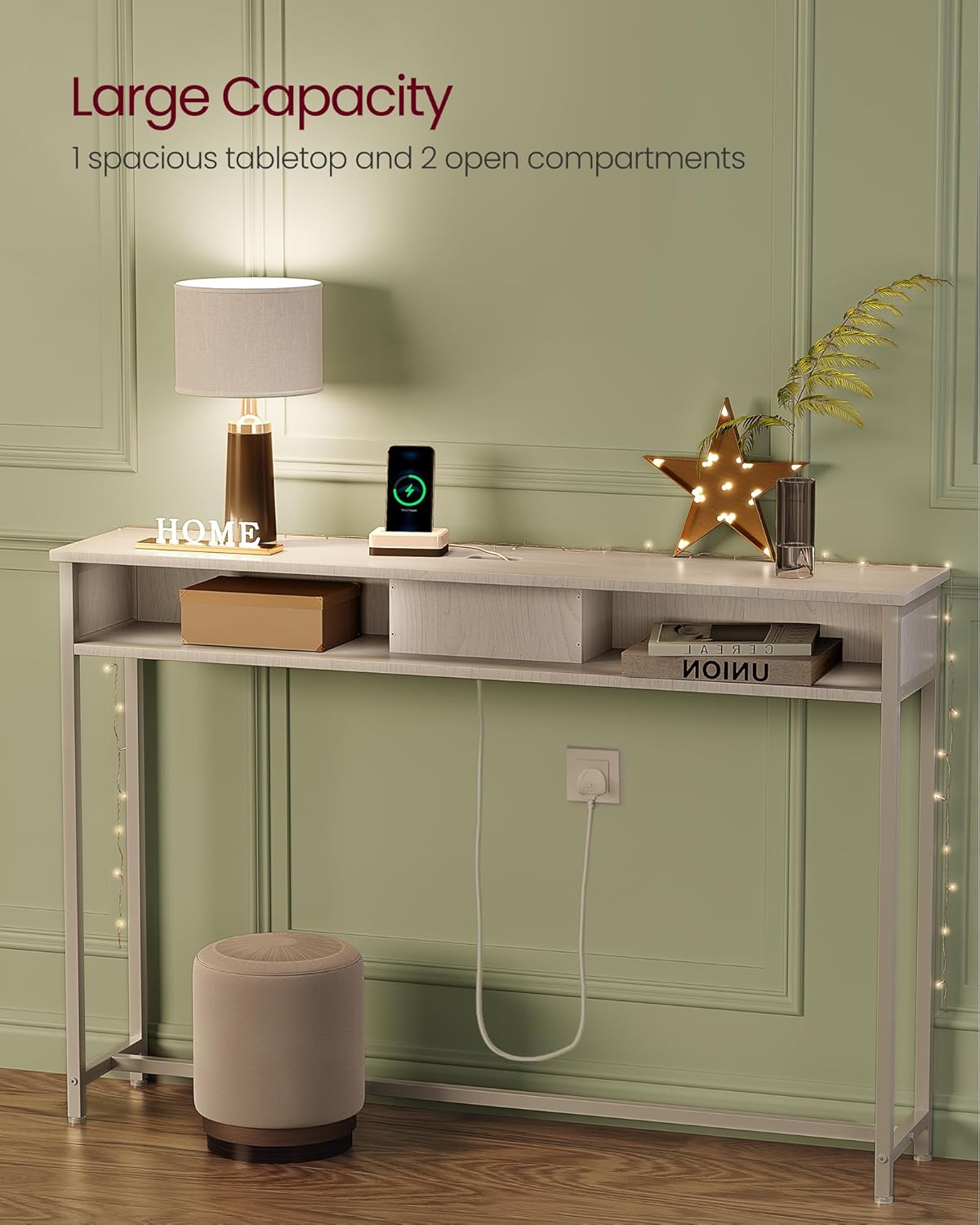 White Console Table