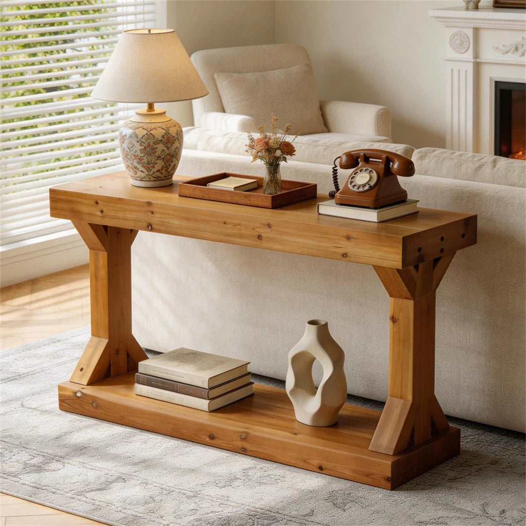 Wooden Console Table