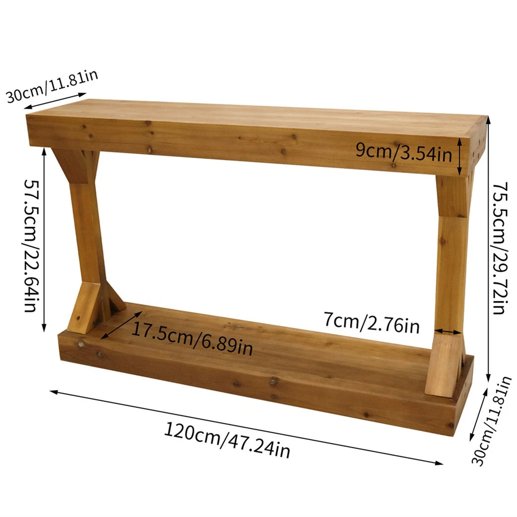 Wooden Console Table