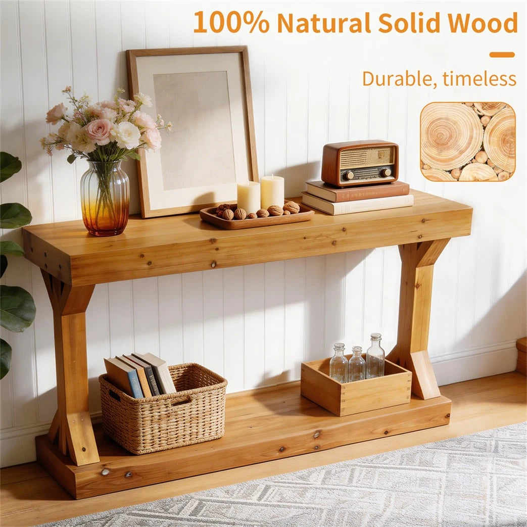 Wooden Console Table