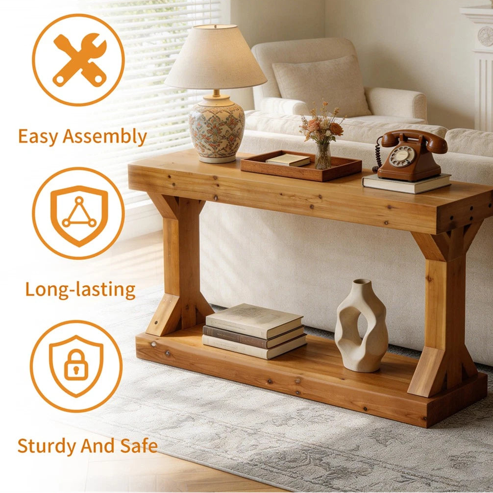 Wooden Console Table